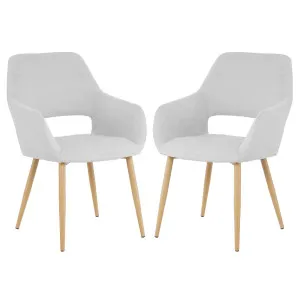 Keith Fabric Dining Chair (Set of 2) by Luxo, a Saunas for sale on Style Sourcebook