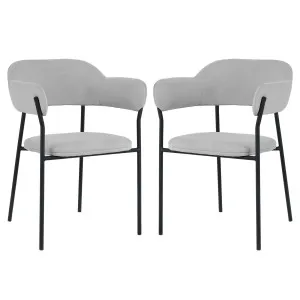Clavin Fabric Dining Chair (Set of 2) by Luxo, a Saunas for sale on Style Sourcebook