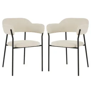 Clavin Fabric Dining Chair (Set of 2) by Luxo, a Saunas for sale on Style Sourcebook