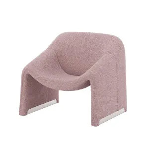 Aaralyn Boucle Accent Chair by Luxo, a Saunas for sale on Style Sourcebook