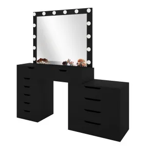 Lassie 110-170cm Hollywood Dressing Table with Drawers by Luxo, a Saunas for sale on Style Sourcebook