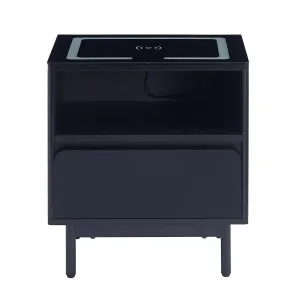 Zayn Smart Bedside Table with Wireless Charger by Luxo, a Bedside Tables for sale on Style Sourcebook