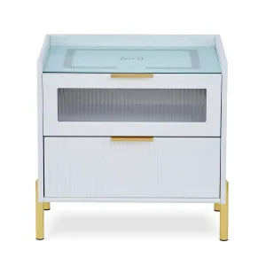 Gwen Smart Bedside Table with Wireless Charger by Luxo, a Bedside Tables for sale on Style Sourcebook