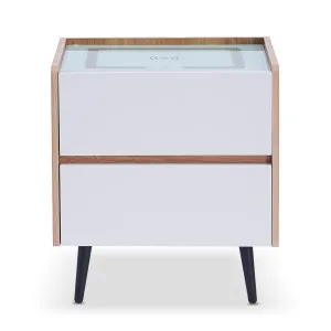 Beth Smart Bedside Table with Wireless Charger by Luxo, a Bedside Tables for sale on Style Sourcebook