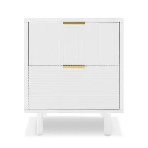 Zuriel 45cm Bedside Table with Drawers by Luxo, a Bedside Tables for sale on Style Sourcebook