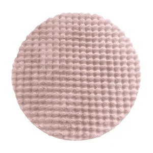 Armida 160cm Round Fluffy Faux Fur Bubble Rug by Luxo Home Decor, a Contemporary Rugs for sale on Style Sourcebook