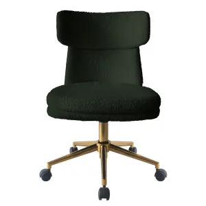 Aerona Adjustable High-Back Boucle Swivel Office Chair by Luxo Furniture, a Chairs for sale on Style Sourcebook