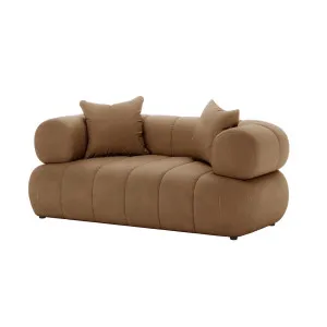 Samira 2 Seater Velvet Sofa by Luxo, a Sofas for sale on Style Sourcebook