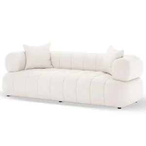 Samira 3 Seater Velvet Sofa by Luxo, a Sofas for sale on Style Sourcebook