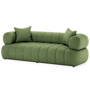 Samira 3 Seater Velvet Sofa by Luxo, a Sofas for sale on Style Sourcebook