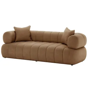 Samira 3 Seater Velvet Sofa by Luxo, a Sofas for sale on Style Sourcebook