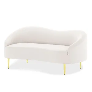Prima 2 Seater Velvet Sofa by Luxo, a Sofas for sale on Style Sourcebook