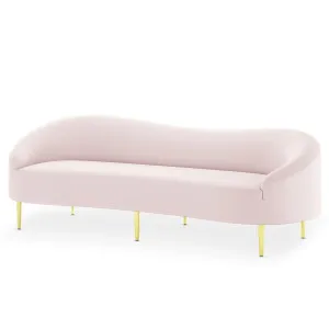 Prima 3 Seater Velvet Sofa by Luxo, a Sofas for sale on Style Sourcebook
