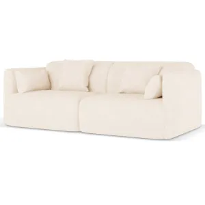 Vestalia 3 Seater Upholstered Velvet Sofa by Luxo, a Sofas for sale on Style Sourcebook