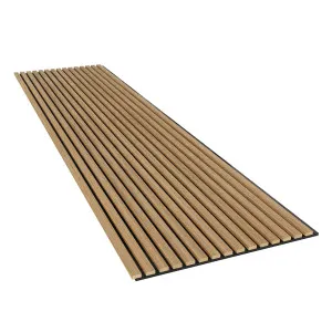 Agoran 270cm Acoustic Wood Slat Wall Panel by Luxo, a Saunas for sale on Style Sourcebook