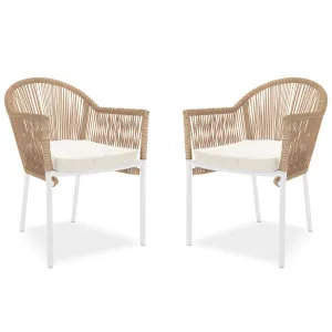 Mindanao PE Wicker Outdoor Dining Chair (Set of 2) by Luxo Outdoors, a Saunas for sale on Style Sourcebook