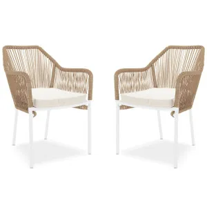 Visayas PE Wicker Outdoor Dining Chair (Set of 2) by Luxo Outdoors, a Saunas for sale on Style Sourcebook