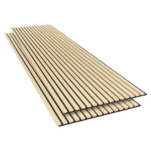 Agoran 240cm Acoustic Wood Slat Wall Panel - 2 of Set by Luxo, a Saunas for sale on Style Sourcebook