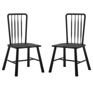 Leigh Solid Oak High-back Dining Chair (Set of 2) by Luxo, a Saunas for sale on Style Sourcebook
