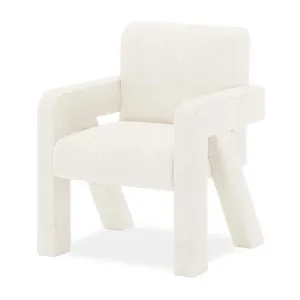 Julie Boucle Upholstered Accent Chair by Luxo Furniture, a Saunas for sale on Style Sourcebook