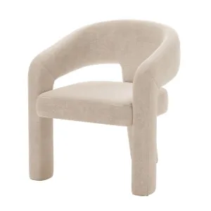 Mariah Velvet Upholstered Accent Chair by Luxo Furniture, a Saunas for sale on Style Sourcebook