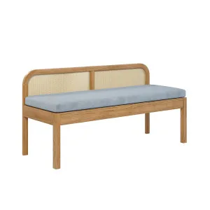 Dana 120cm Solid Oak Hardwood Bench - Natural by Luxo Furniture, a Saunas for sale on Style Sourcebook