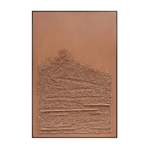 Sol Textured Framed Canvas 3D Textured Wall Art by Luxo Home Decor, a Saunas for sale on Style Sourcebook