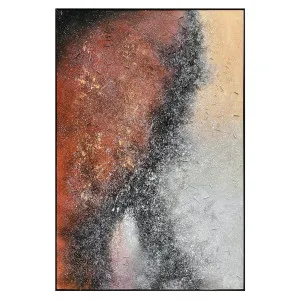 Nebula Textured Acrylic Framed Canvas 3D Textured Wall Art by Luxo Home Decor, a Saunas for sale on Style Sourcebook