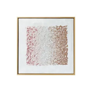 Amelia Textured Canvas Hanging 3D Textured Wall Art by Luxo Home Decor, a Saunas for sale on Style Sourcebook