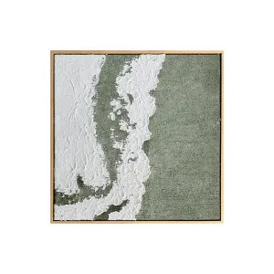 Serene 80x80cm Framed Textured Canvas 3D Wall Art by Luxo Home Decor, a Artwork & Wall Decor for sale on Style Sourcebook