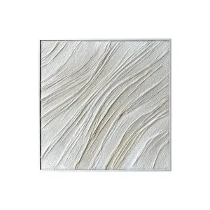 Anya 80x80cm Framed Textured Canvas 3D Wall Art by Luxo Home Decor, a Artwork & Wall Decor for sale on Style Sourcebook