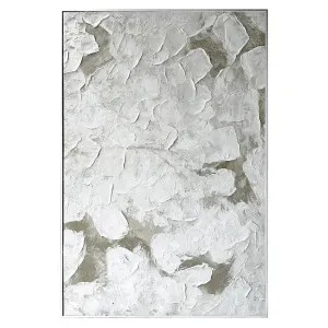 Luma Framed Textured Abstract Canvas 3D Textured Wall Art by Luxo Home Decor, a Saunas for sale on Style Sourcebook