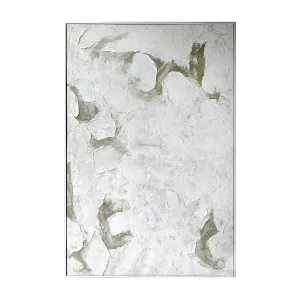 Luma Framed Textured Abstract Canvas 3D Textured Wall Art by Luxo Home Decor, a Saunas for sale on Style Sourcebook