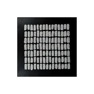 Elodie Framed Textured Hanging Canvas 3D Textured Wall Art by Luxo Home Decor, a Saunas for sale on Style Sourcebook