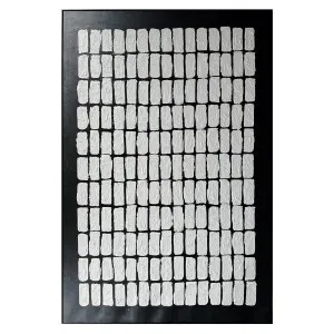 Elodie Framed Textured Hanging Canvas 3D Textured Wall Art by Luxo Home Decor, a Saunas for sale on Style Sourcebook
