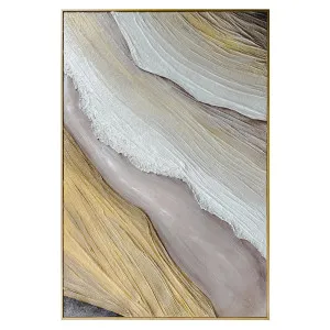 Raine Modern Textured Canvas Hanging 3D Textured Wall Art by Luxo Home Decor, a Saunas for sale on Style Sourcebook