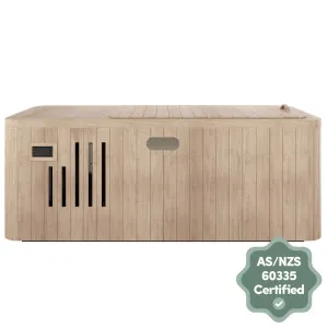 Lambert 2-Person 1HP Chiller Ice Bath - Hemlock Canadian by Luxo Outdoors, a Saunas for sale on Style Sourcebook