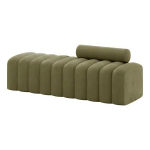 Sasa Velvet Curved Bench with Backrest by Luxo, a Saunas for sale on Style Sourcebook
