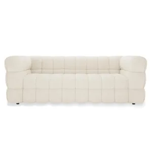 Norah 3-Seater Boucle Sofa by null, a Saunas for sale on Style Sourcebook