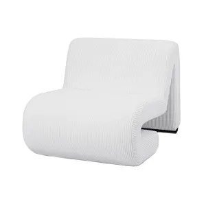Bengtaz Corduroy Armless Curved Accent Chair by Luxo, a Saunas for sale on Style Sourcebook
