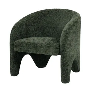 Marlona Linen Chenille Accent Armchair by Luxo, a Saunas for sale on Style Sourcebook