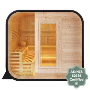 Medika 8 Person Traditional Finnish Outdoor Sauna by null, a Saunas for sale on Style Sourcebook