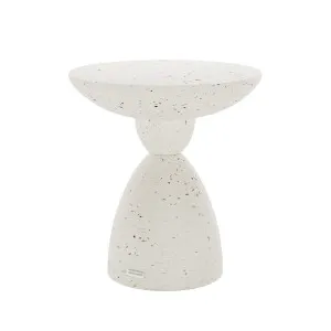 Junia Indoor & Outdoor Pedestal Concrete Side Table by Luxo, a Saunas for sale on Style Sourcebook