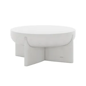 Kora Indoor & Outdoor Concrete Pedestal Coffee Table by Luxo, a Saunas for sale on Style Sourcebook
