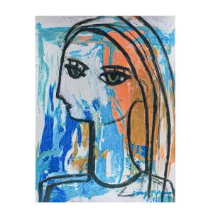 Gaze Enhanced Canvas Print by Cafe Lighting and Living, a Prints for sale on Style Sourcebook