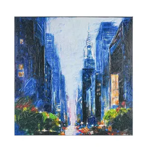 City Nights Enhanced Canvas Print by Cafe Lighting and Living, a Prints for sale on Style Sourcebook