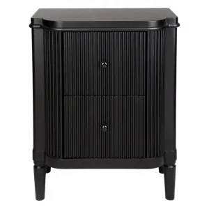Arielle Bedside Table - Black by Cafe Lighting and Living, a Bedside Tables for sale on Style Sourcebook