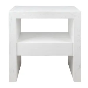 Axel Side Table - White by Cafe Lighting and Living, a Bedside Tables for sale on Style Sourcebook