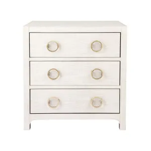 Astley Upholstered Bedside Table - Natural by Cafe Lighting and Living, a Bedside Tables for sale on Style Sourcebook