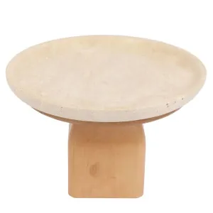 Edith Footed Bowl - Large Natural by Cafe Lighting and Living, a Vases & Jars for sale on Style Sourcebook